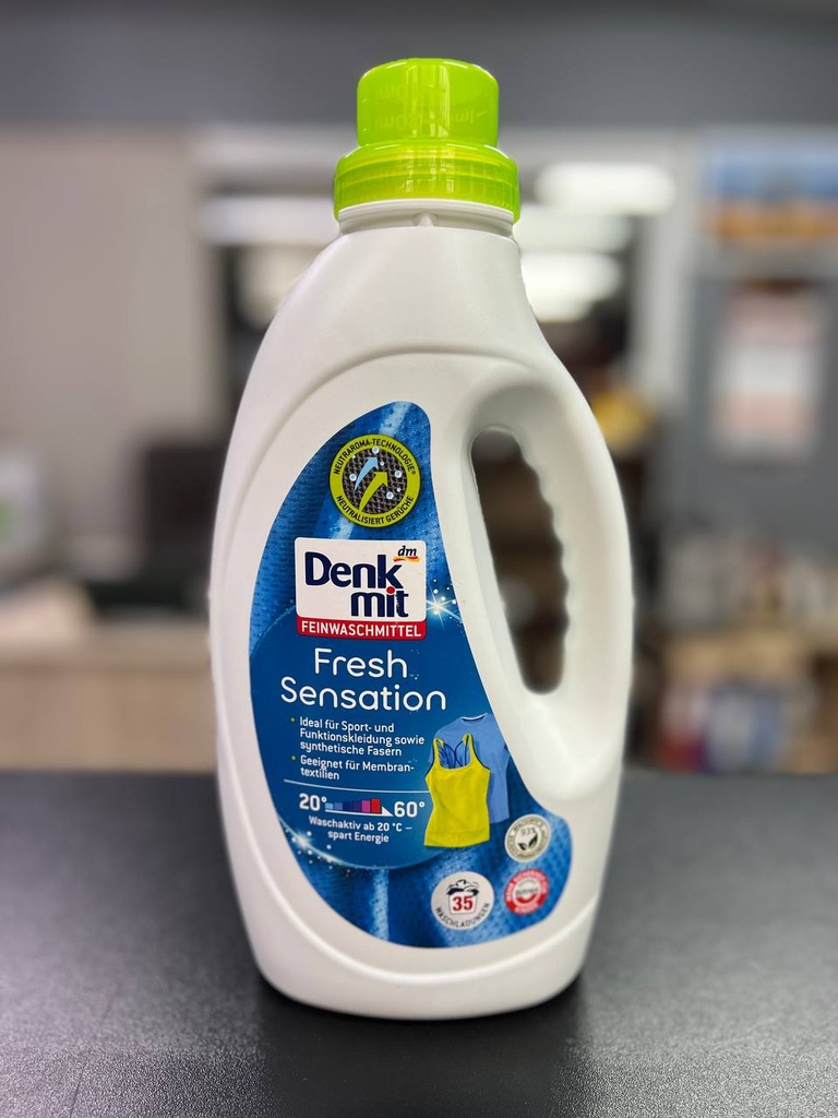 DM Гель для прання Fresh Sensation 35 WA - 1,5 L / 6 уп