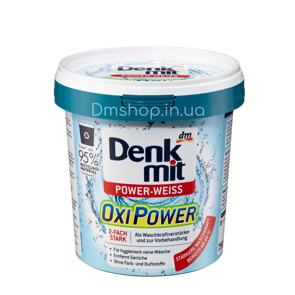 DM Засіб для видалення плям Oxi Power Weis - 750 g / 6 уп