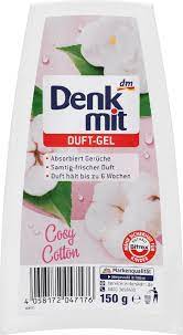 DM Освіжувач повітря гелевий Duft-Gel Cozy Cotton - 150 g / 12 уп