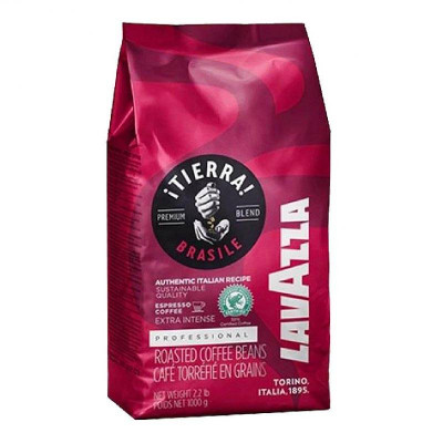 Lavazza Tierra Brazil (червона) 1кг зерно 6шт/ящ