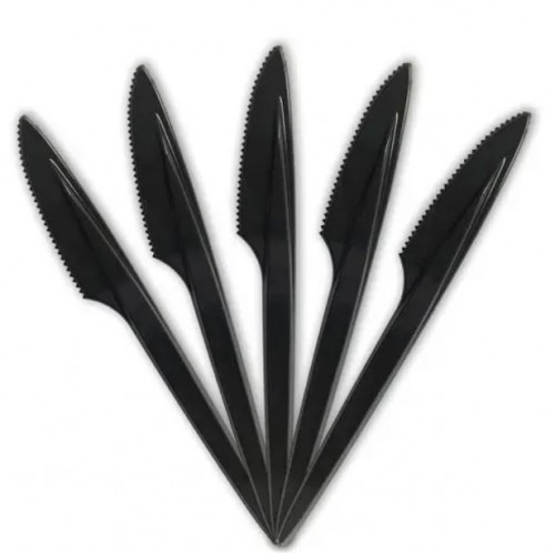 Ніж преміум 180мм чорний (100шт/20р)