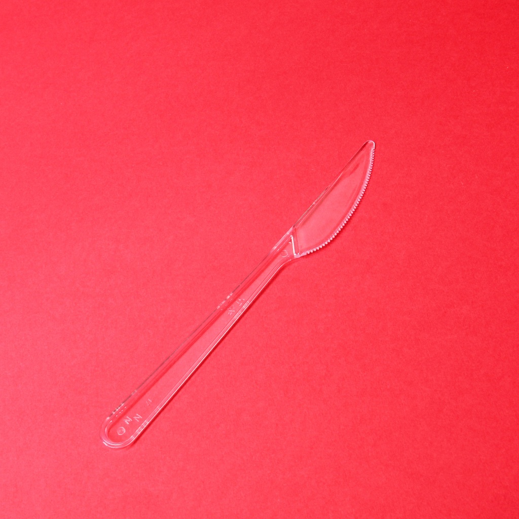 Ніж преміум 180мм прозорий (100шт/20р)