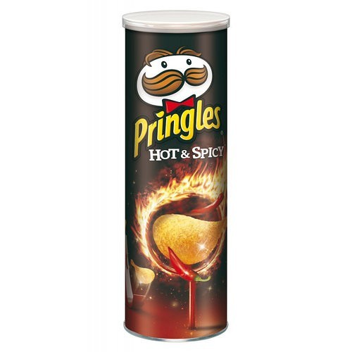 Pringles Hot&Spicy 165г 19шт\ящ