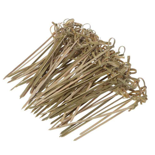 Шпажка бамбукова "вузол" 15см 100шт (1уп/100шт)