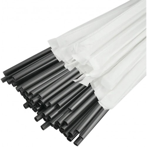 труб. Фреш (в інд.уп) d=6,5мм L=21см 200шт 25* (чорні)