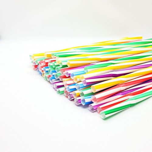 труб. Фреш гвинтова d=8мм L=23,5см 100шт 30* (кольорова)