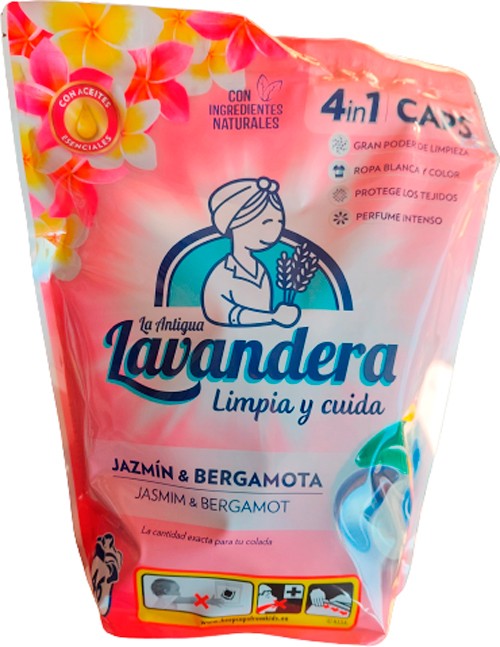 Капсули Lavandera 4in1 (46) Jasmin & Bergamot (рожеві) 6*