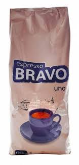 Bravo Espresso Uno ROMA (синя) 1кг зерно 5кг/ящ