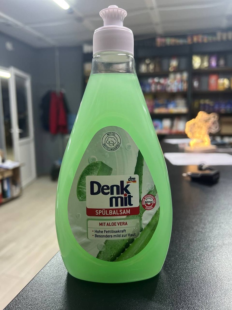 DM засіб для миття посуду Aloe Vera 500мл 12*