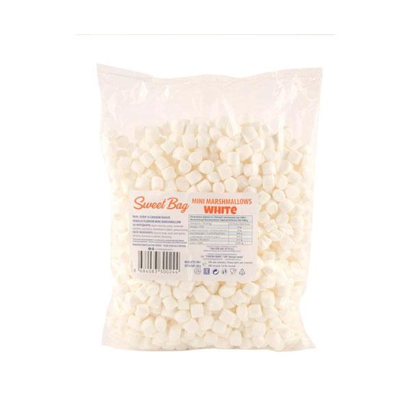SWEET BAG MINI marshmallows White 500г 12шт\ящ