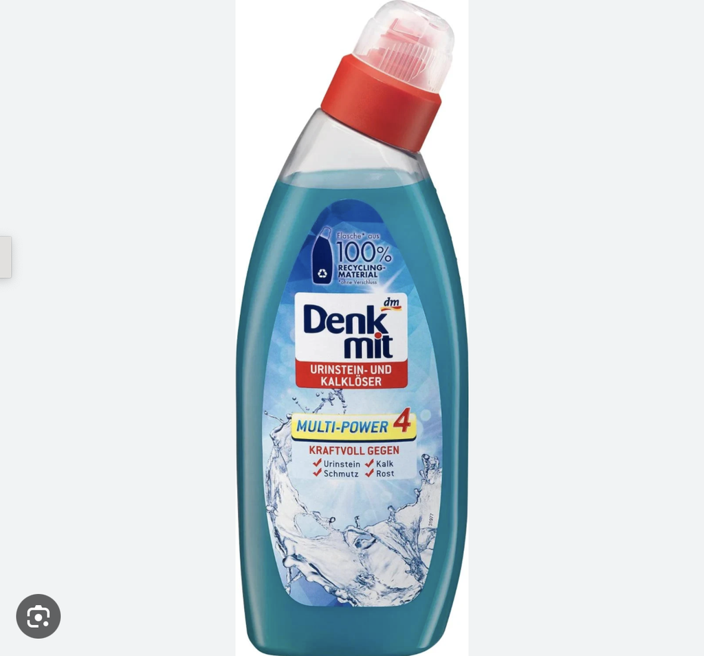 DM Засіб для чищення унітазу WC-Reiniger Urinstein & Kalkloser - 750 ml / 10 шт/ящ