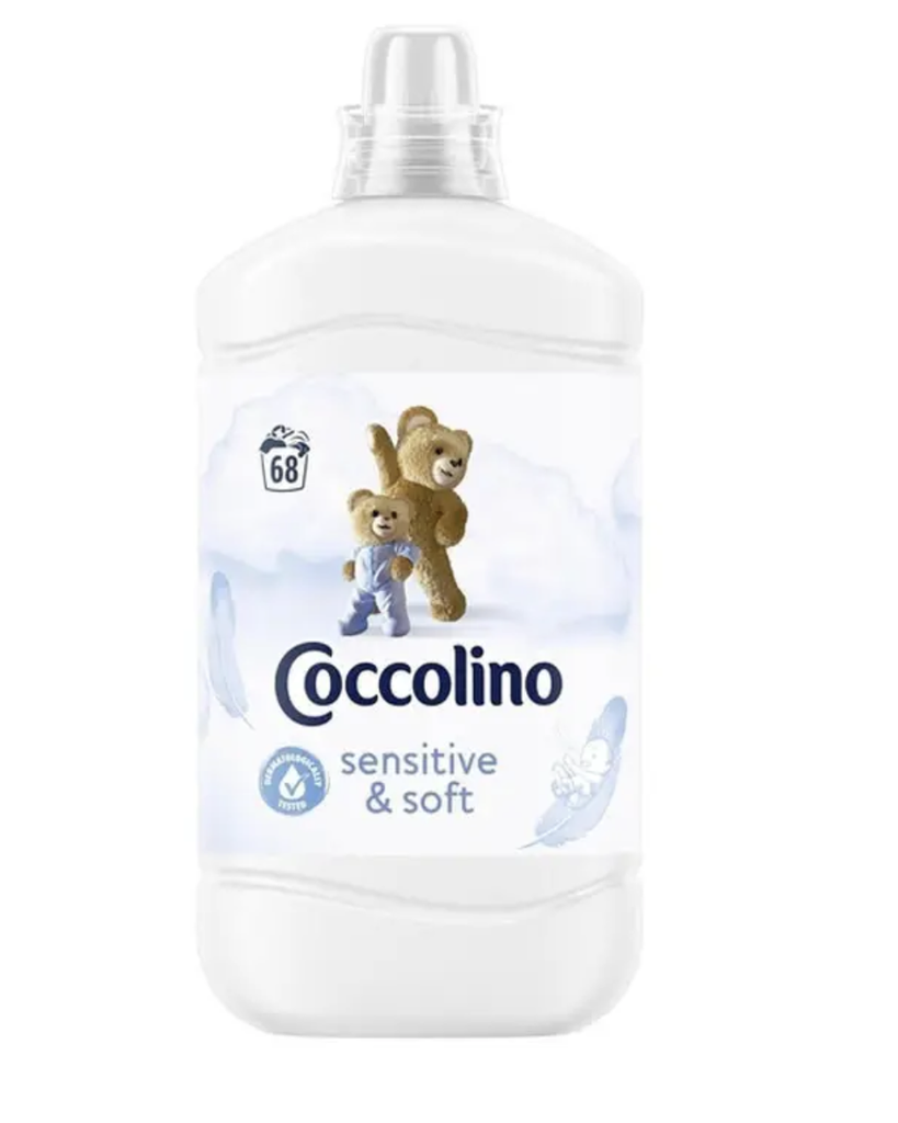 Ополіскувач Coccolino 1,7л (68) Sensitive & Soft 6шт/ящ
