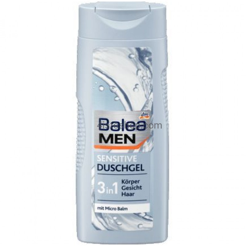Balea MEN Гель для душу Sensitive 3 in 1 - 300 ml / 24 шт/ящ