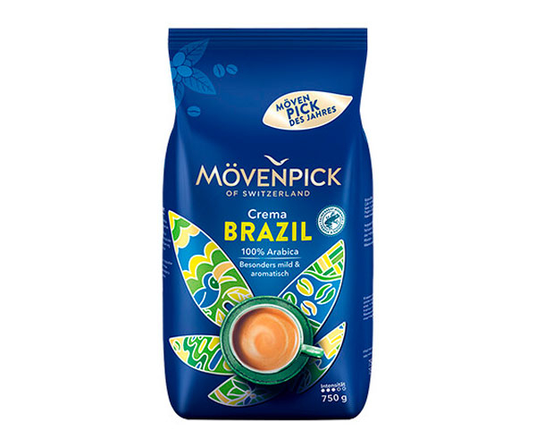 Movenpick BRAZIL ЗЕРНО 750г 4шт/ящ