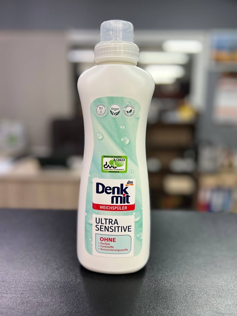 DM Кондиціонер для білизни Weichspuler, Ultra Sensetive 30WA - 1 L / 10 шт/ящ