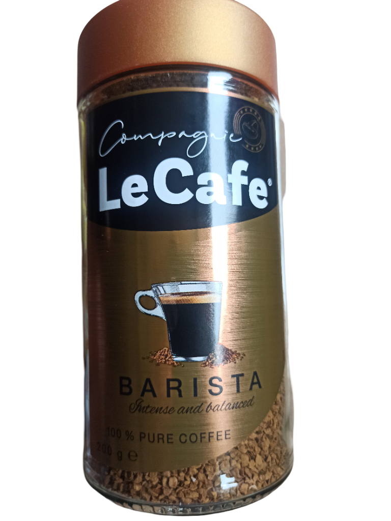 LeCafe BARISTA розчина кава 200г скло 6шт/яш