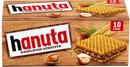 Вафлі Hanuta Haselnuss 20шт 220г
