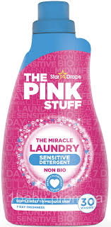 The Pink Stuff Sensitive Non Bio Laundry Liquid 960мл/30р гіпоалергенний гель для прання 8*