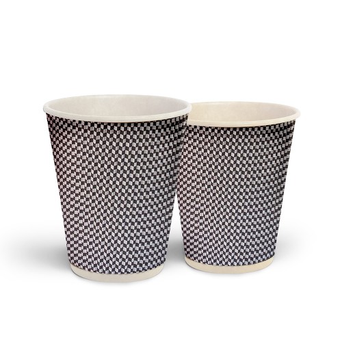 Стакан гофра Меланж 110мл 20*