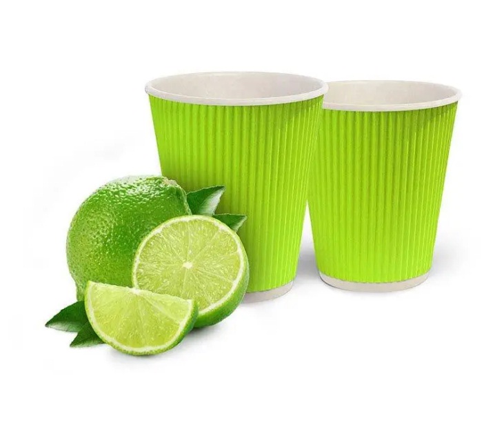 Стакан гофра Лайм 175 20* d-69