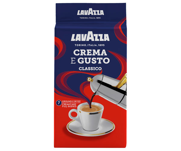 Lavazza Crema e gusto цвет 250мелена 20шт\ящ