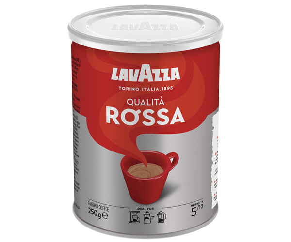 Lavazza Rossa ж\б 250г мелена 12шт\ящ