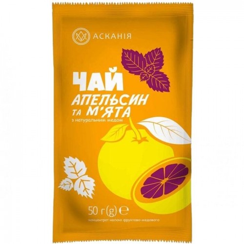 Чай-сашет "Апельсин та м'ята" 12*