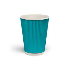 Стакан гофра Бірюза 400 20* d-90