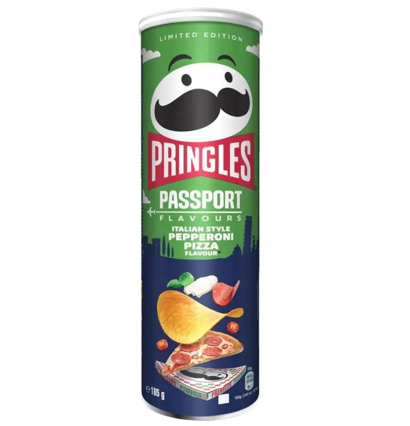 Pringles Peperoni Pizza 165g 19шт\ящ