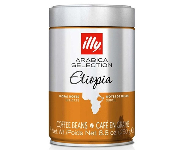 Illy Monoarabica Ethiopia ж/б зерно 250г (6шт/ящ)