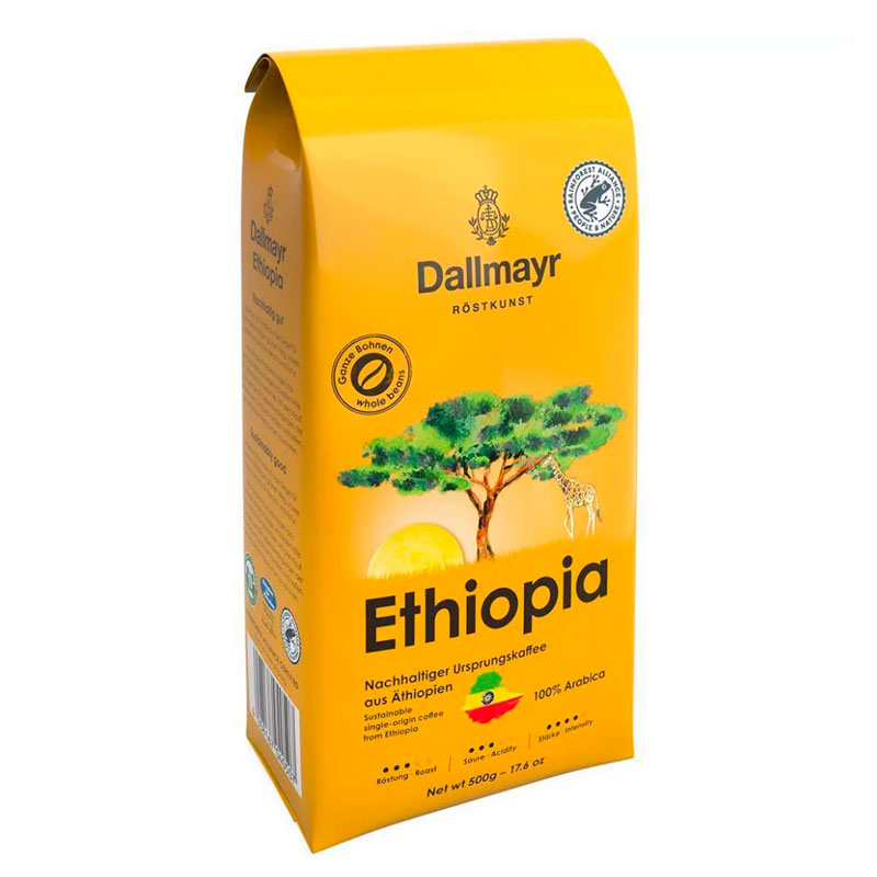 Dallmayr Ethiopia 500г зерно 12шт\ящ