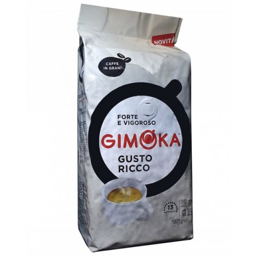 Gimoka Bianco (біла) 1кг зерно 12шт\ящ