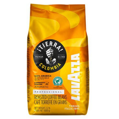 Lavazza Tierra Colombia 1кг зерно 6шт\ящ