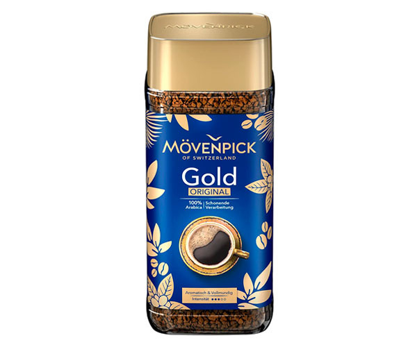 Movenpick 200г розчинна GOLD ORIGINAL 6шт/ящ