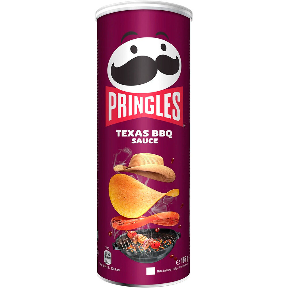 Pringles Чіпси Texas BBQ & Sauce 165g (1/19)