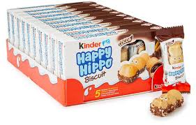 Печиво Kinder Happy Hippo Cacao 103,5г 10шт/ящ