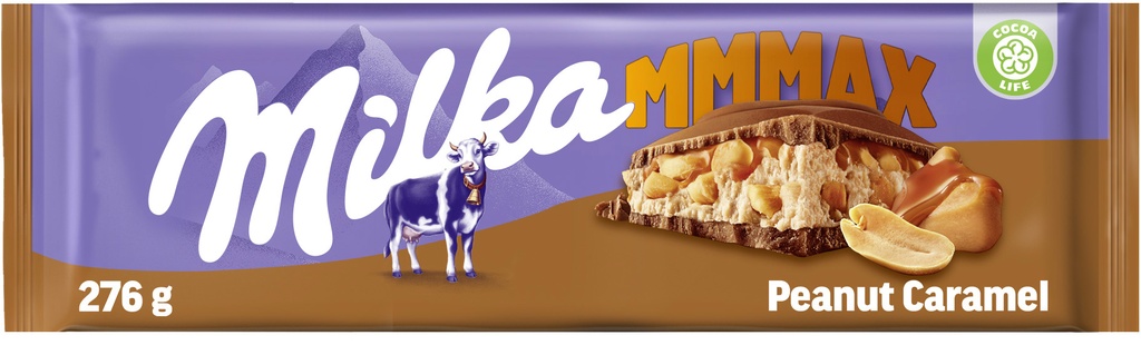 Milka Peanut Caramel 276г 13шт\ящ "332"