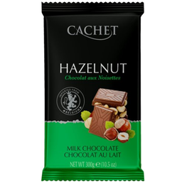 [WIX_0000000324] Cachet 300g - Молочний шоколад, фундук (02), 12шт\ящ