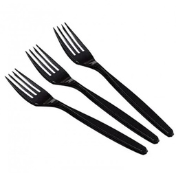 [WIX_0000001208] Виделка преміум 180мм чорна (100шт/20р)