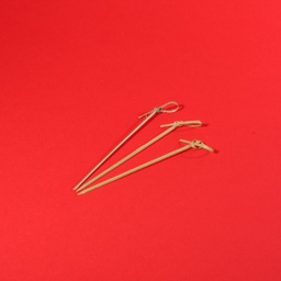 [IN0000181121] Шпажка бамбукова ''вузол'' 9см (1уп/100шт)