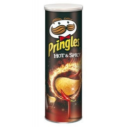 [WIX_0000001027] Pringles Hot&Spicy 165г 19шт\ящ