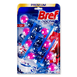 [WIX_0000001667] Bref Блок в унітаз Blue Activ+ 3*50гр 9*