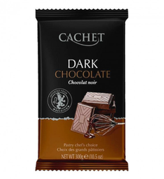 [WIX_0000000330] Cachet 300г - Чорний шоколад 54% какао (05), 12шт\ящ
