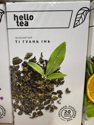 [WIX_0000001717] Hello Tea 20 пак/п зелений ʼʼТІ ГУАНЬ ІНЬʼʼ 20*