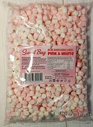 [WIX_0000001225] SWEET BAG MINI marshmallows Pink&White 500г 12шт\ящ