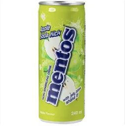 [2400000000433] Mentos Напій ЯБЛУКО 240мл 24шт/ящ