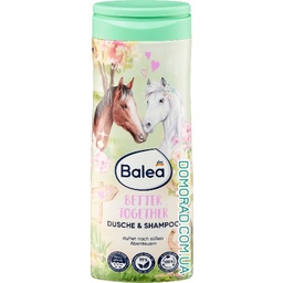 [WIX_0000001454] Balea Дитячий душ і шампунь Kinder Dusche & Shampoo Better Together - 300 ml / 16 шт/ящ