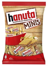 Вафлі Hanuta Minis 19шт/уп 200г 12шт/ящ