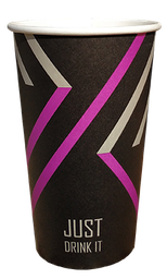 [WIX_0000001752] Стакан Just drink it 500 мл. 20* d-90