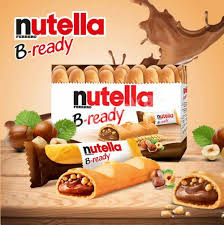 Батончики Nutella B-Ready 132г (22х6г) 16шт/ящ